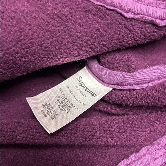 Supreme True Religion Purple Zip Up Hoodie - Picture 4 of 7